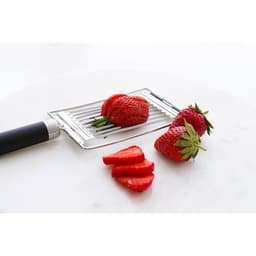 Яйцерезка Доляна Venus, 25×8.5 см, нержавеющая сталь, чёрная