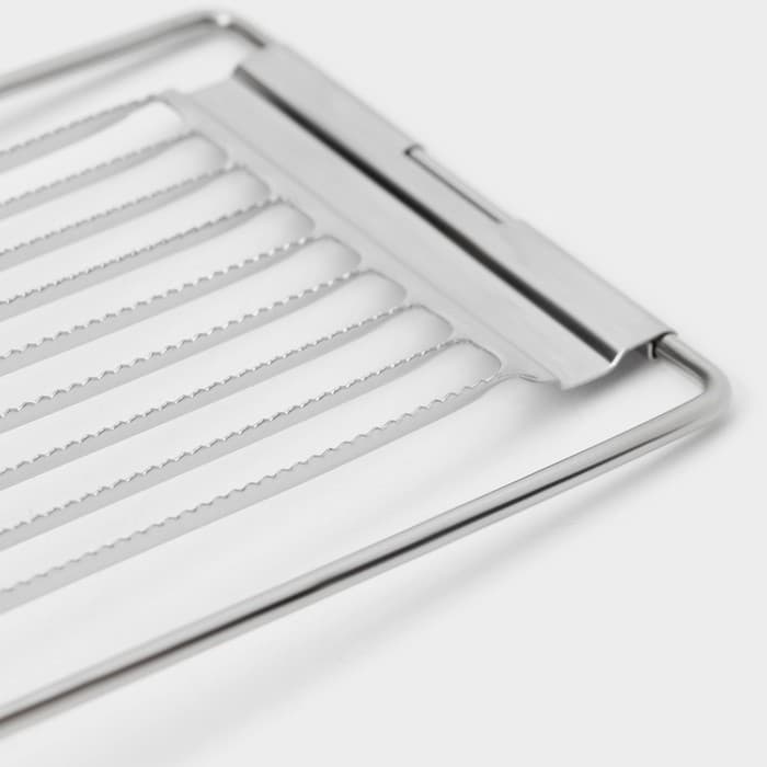 Яйцерезка Доляна Venus, 25×8.5 см, нержавеющая сталь, чёрная