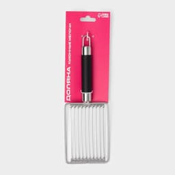 Яйцерезка Доляна Venus, 25×8.5 см, нержавеющая сталь, чёрная