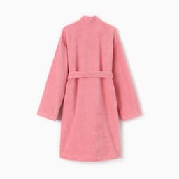 Халат женский махровый «Экономь и Я», размер 42-44, хлопок, 320 г/м², пыльно-розовый