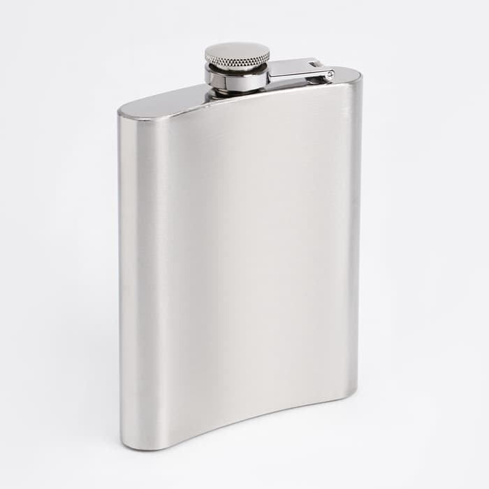 Фляжка «Мастер К», нержавеющая сталь, 240 мл, с воронкой