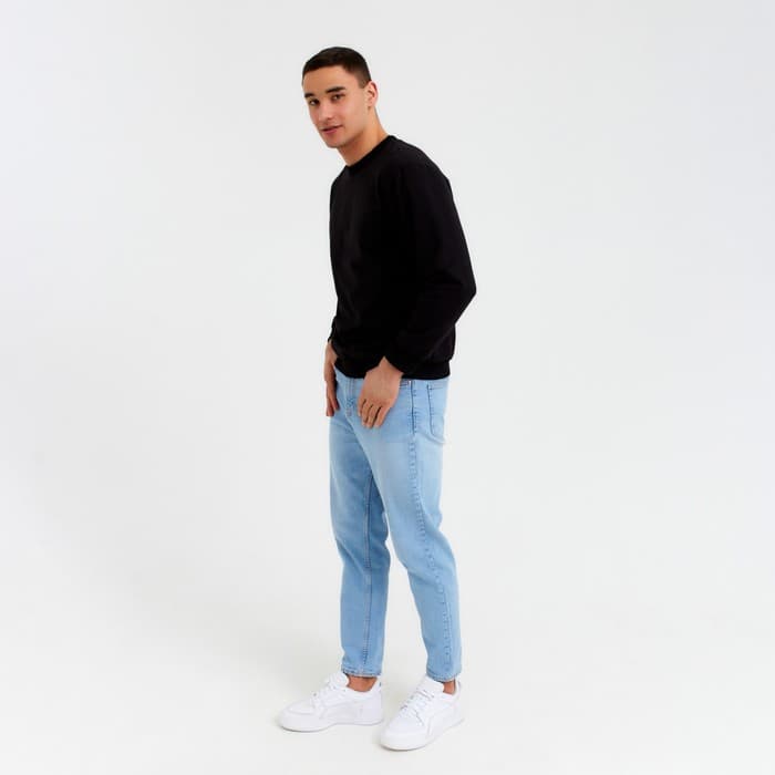 Свитшот мужской MINAKU: Casual collection MAN, размер 54, чёрный