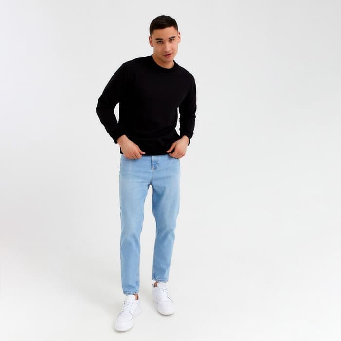 Свитшот мужской MINAKU: Casual collection MAN, размер 54, чёрный