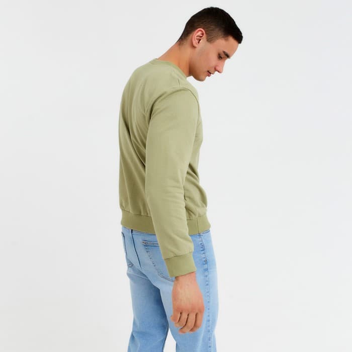 Свитшот мужской MINAKU: Casual collection MAN, размер 54, цвет хаки