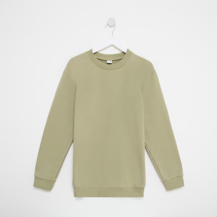 Свитшот мужской MINAKU: Casual collection MAN, размер 54, цвет хаки