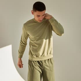 Свитшот мужской MINAKU: Casual collection MAN, размер 56, цвет хаки