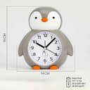 Будильник детский «Пингвин», дискретный ход, 15×14×5 см, от батарейки АА