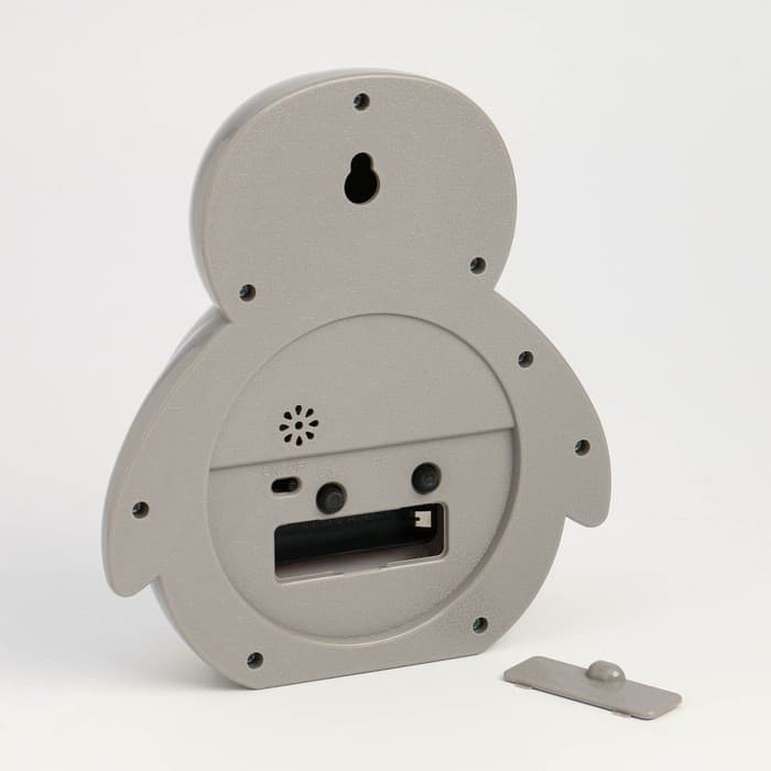 Будильник детский «Пингвин», дискретный ход, 15×14×5 см, от батарейки АА