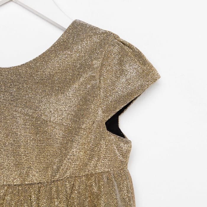 Платье нарядное для девочки KAFTAN, золотистое, рост 86-92 см