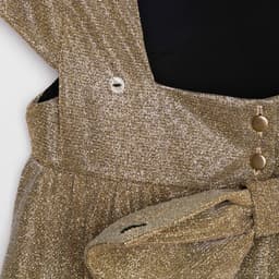 Платье нарядное для девочки KAFTAN, золотистое, рост 86-92 см