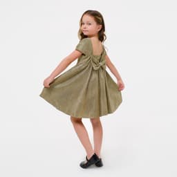 Платье нарядное для девочки KAFTAN, золотистое, рост 86-92 см