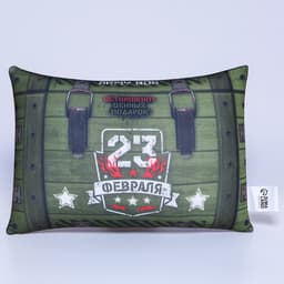 Подушка декоративная антистресс «23 февраля», 30×20 см