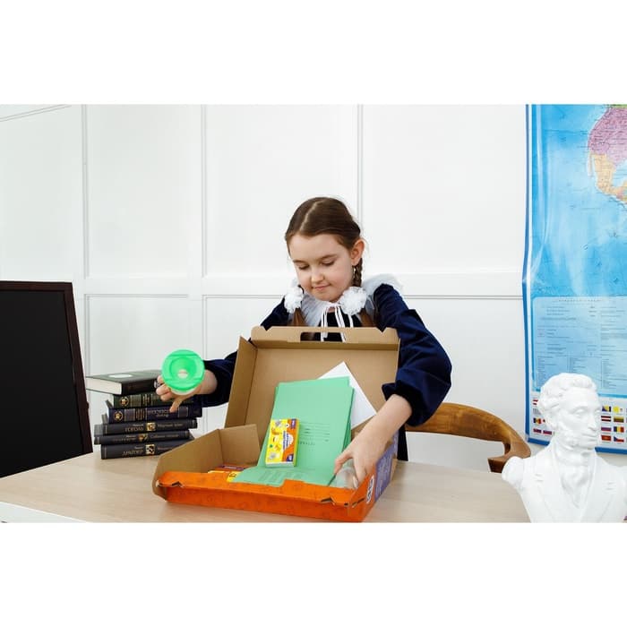 Набор первоклассника, 55 предметов, Calligrata «Отличный выбор», в картонной коробке