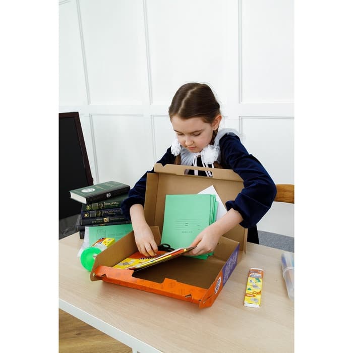 Набор первоклассника, 55 предметов, Calligrata «Отличный выбор», в картонной коробке