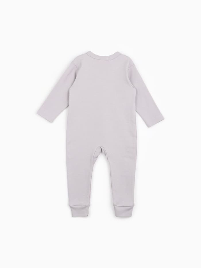 Комбинезон для девочки «Крошка Я» Sister, рост 62-68 см, серый