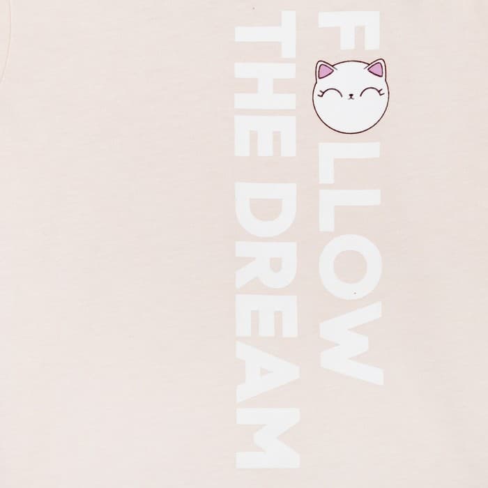 Пижама детская для девочки KAFTAN Dream, размер 30 (98-104 см), бежевая