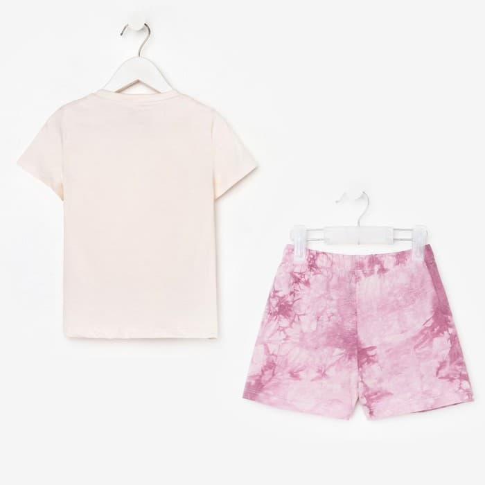 Пижама детская для девочки KAFTAN Dream, размер 38 (146-152 см), бежевая