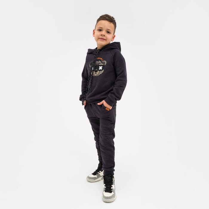 Брюки детские KAFTAN Trendy, размер 32 (110-116 см), чёрные