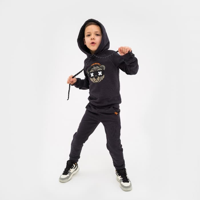 Брюки детские KAFTAN Trendy, размер 36 (134-140 см), чёрные