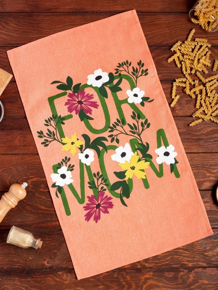 Кухонное полотенце «Доляна» For mom, 35×60 см, 100% хлопок, 160 г/м²