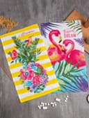 Набор кухонных полотенец Доляна «Цветочное настроение», 35×60 см-2 шт., 100% хлопок