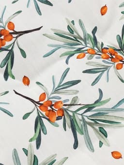 Подушка на стул «Этель» Berry garden, 42×42 см, белая