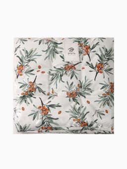 Подушка на стул «Этель» Berry garden, 42×42 см, белая