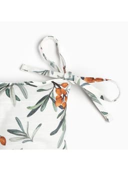 Подушка на стул «Этель» Berry garden, 42×42 см, белая