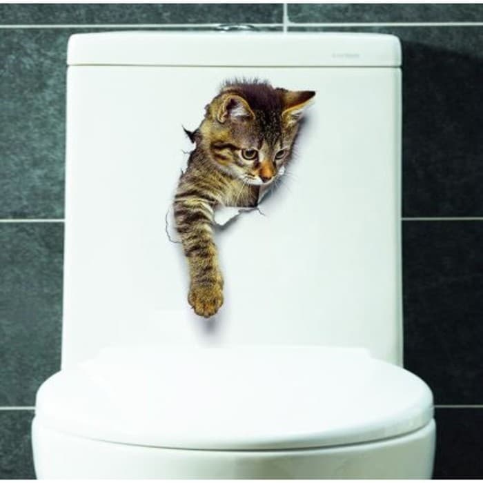 Интерьерная наклейка 3Д TAKE IT EASY «Кошка», на стену, 25×19 см, влагостойкая, ПВХ