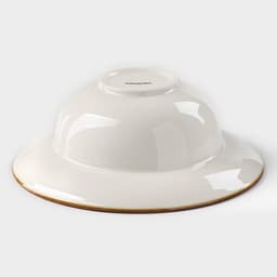 Тарелка для пасты Magistro «Церера», 400 мл, d=19.5 см, фарфор, оранжевая