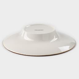 Тарелка для пасты Magistro «Церера», 160 мл, d=21 см, фарфор, оранжевая