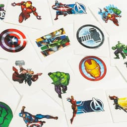 Адвент-календарь «Мстители», с детскими татуировками — 18 шт., MARVEL