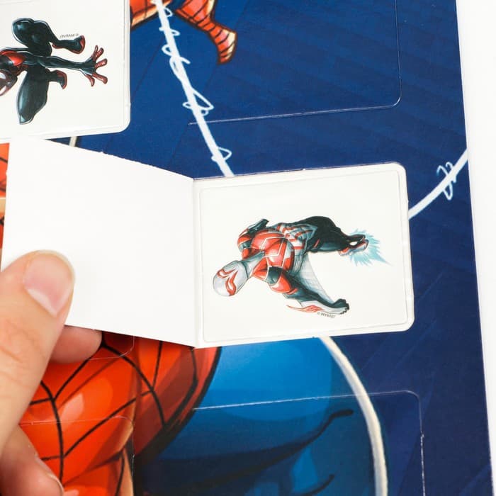 Адвент-календарь с детскими татуировками — 18 шт., MARVEL