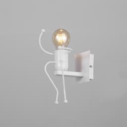 Бра «Человечек» E27 40 Вт белый 11×20×17 см