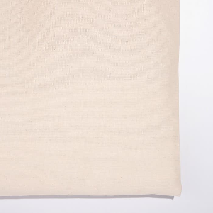 Шопер однотонный, 35×0.5×40 см, двунитка, бежевый