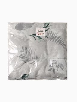 Подушка на стул «Доляна» Tropics, 42×42×7 см, серая