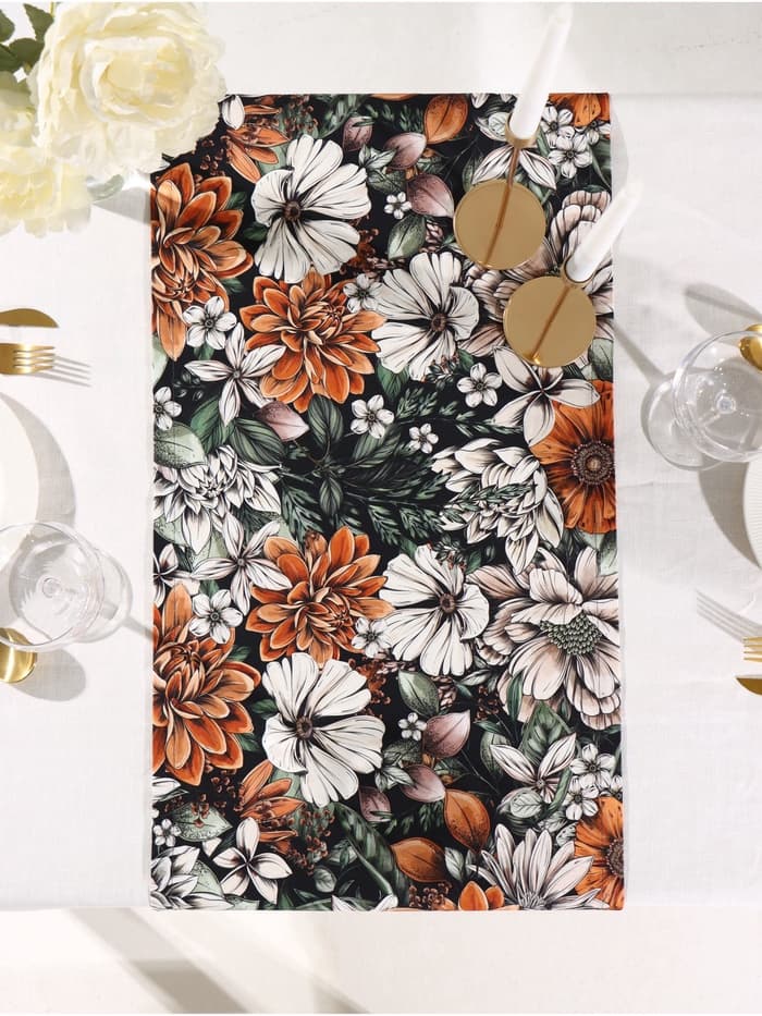 Дорожка на стол «Этель» Meadow flower, 40×146 см, 100% хлопок, саржа 190 г/м²