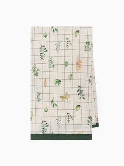 Дорожка на стол «Этель» Flora, 40×149 см, 100% хлопок, саржа 190 г/м², белая