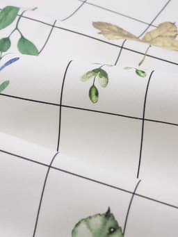 Дорожка на стол «Этель» Flora, 40×149 см, 100% хлопок, саржа 190 г/м², белая