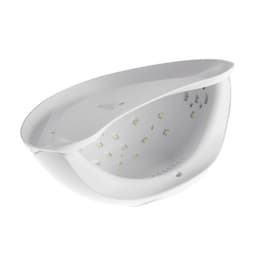 Лампа для маникюра Luazon LUF-01, UV/LED, 24 диода, 48 Вт, таймер, USB, белая