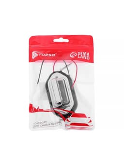 Плафон подсветки номера TORSO, 12-24 В, 65×28×12 мм, провод 18 см