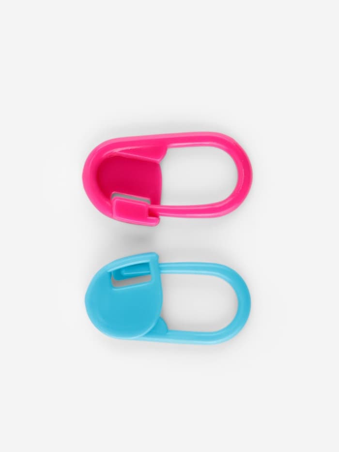 Набор маркеров для петель, 2 см, 120 шт., в контейнере, 12.7×6.5×2.1 см, разноцветный