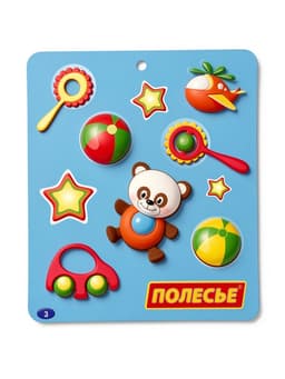 Погремушка «Василёк», МИКС