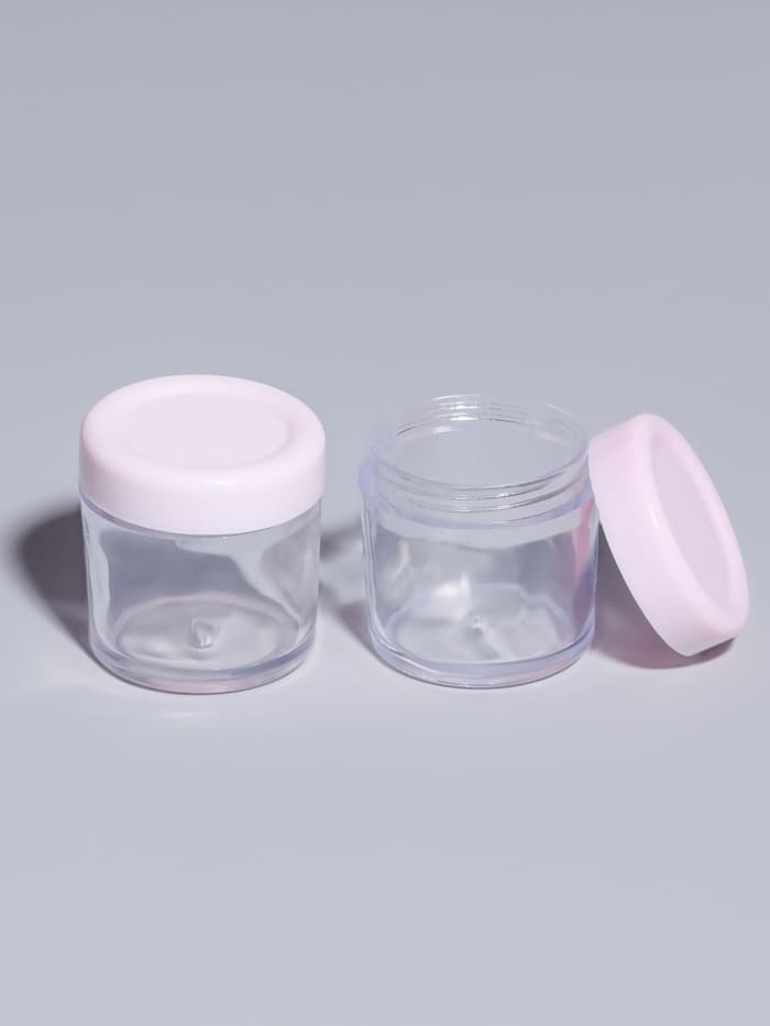 Баночки для хранения, 17 мл, с лопаткой, набор 3 шт., МИКС