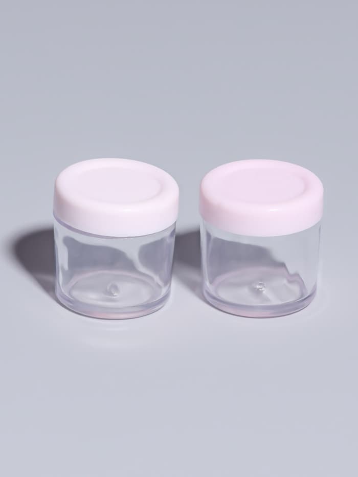 Баночки для хранения, 17 мл, с лопаткой, набор 3 шт., МИКС