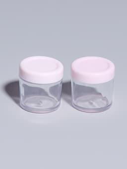 Баночки для хранения, 17 мл, с лопаткой, набор 3 шт., МИКС