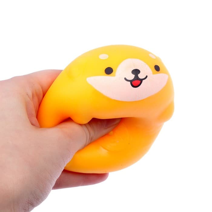 Антистресс тянучка Funny toys «Пёсик», мялка с пастой, в шоубоксе