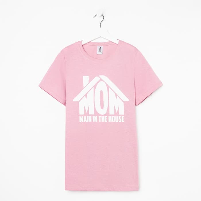 Футболка женская KAFTAN Mom, размер 40-42, розовая