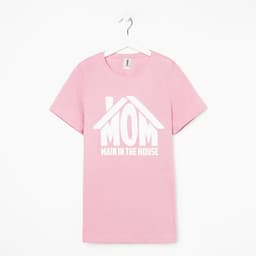 Футболка женская KAFTAN Mom, размер 40-42, розовая