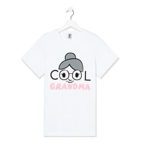 Футболка женская KAFTAN Cool grandma, размер 44-46, белая